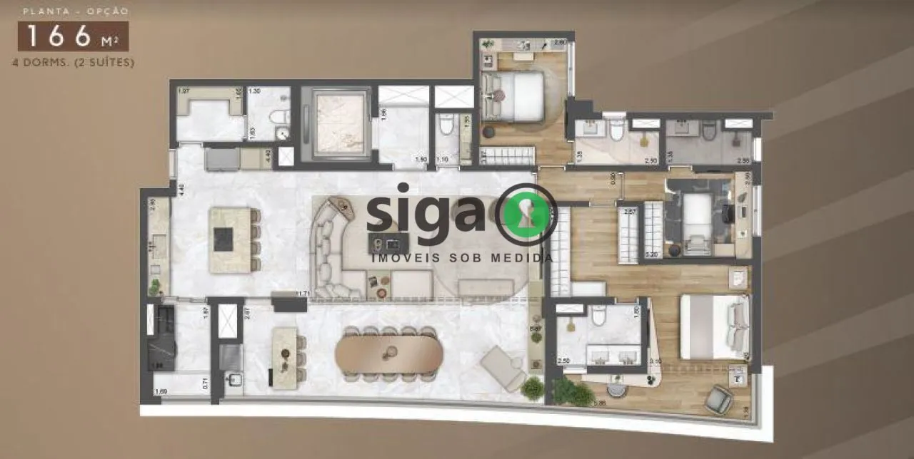 Imagem Apartamento para venda na Chácara Klabin, São Paulo - SP