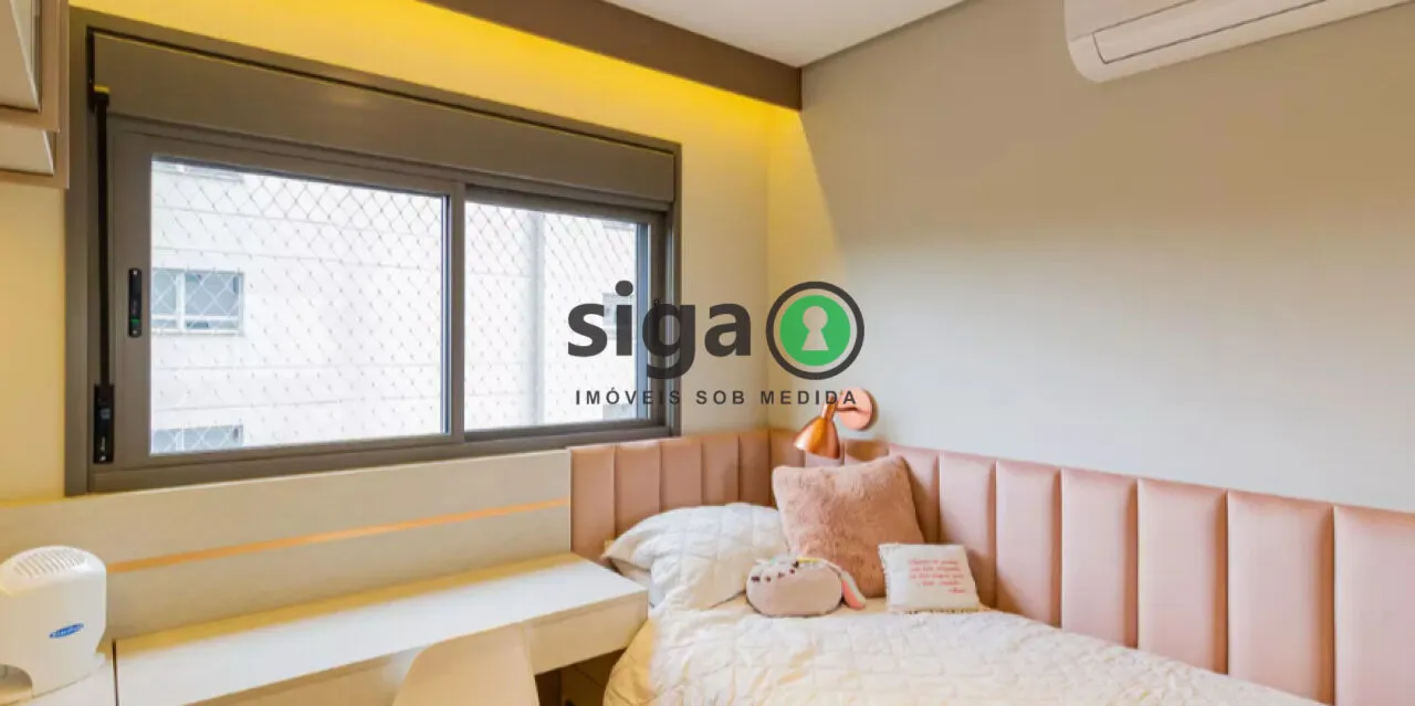 Imagem Apartamento de 141m2 à venda no Brooklin, com 03 suítes e 2 vagas