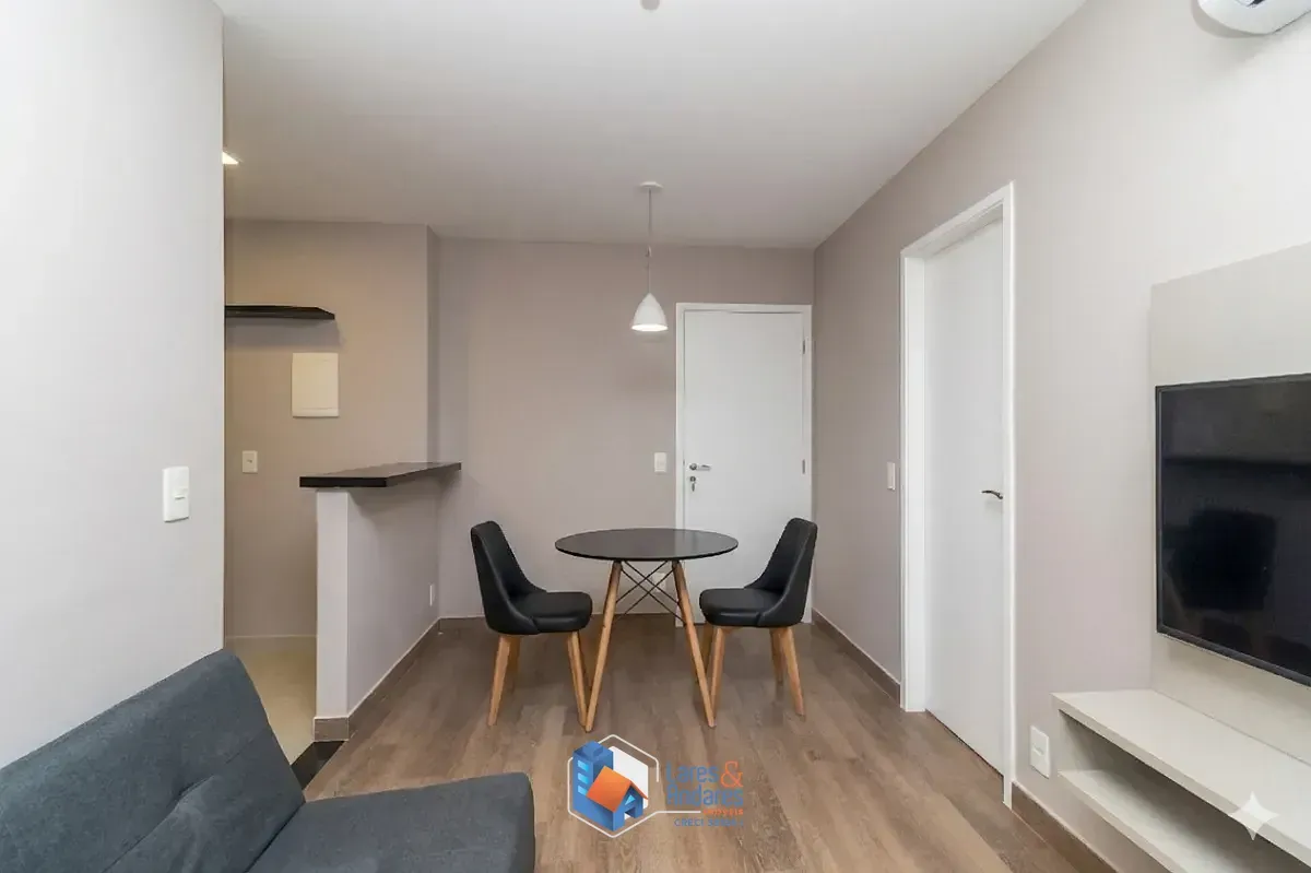 Imagem Apartamento para venda em Indianópolis com 1 quarto, sendo 1 suíte, 48m²