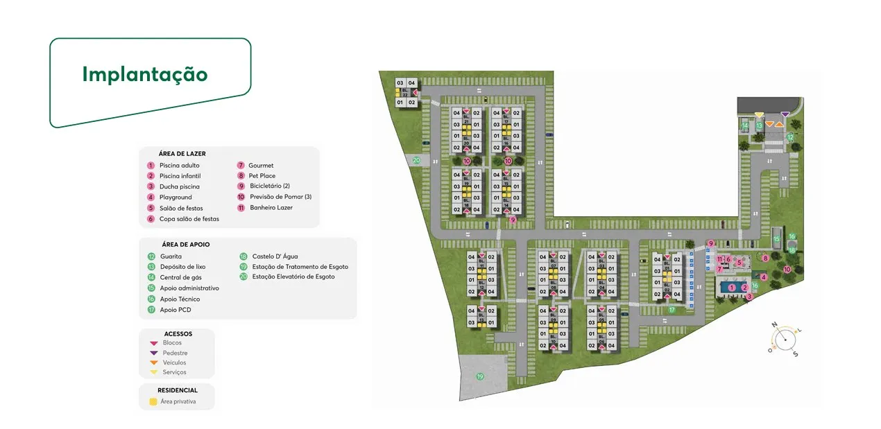 Imagem Apartamento com 2 Quartos à Venda, 40 m² em Boa União (Abrantes) - Camaçari