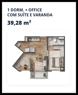 Imagem Apartamento com 2 Quartos à Venda, 35 metros em Butantã - São Paulo