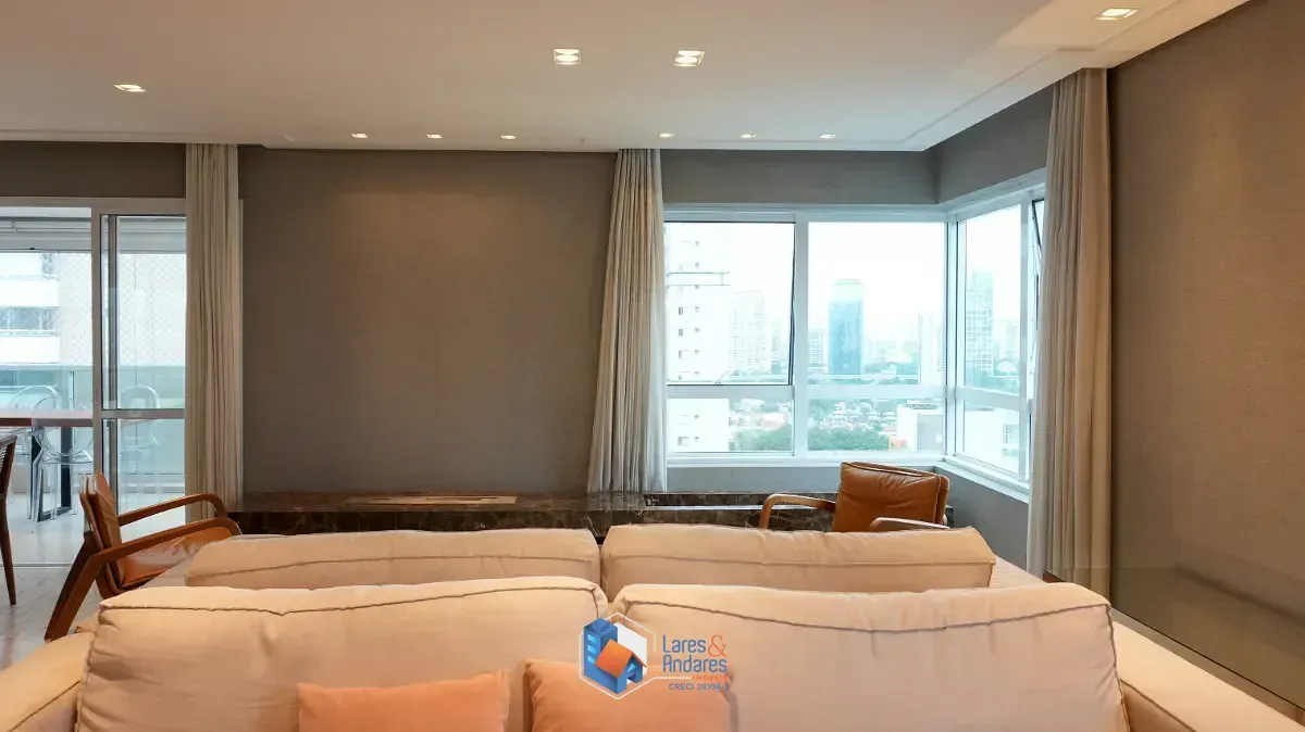 Imagem Apartamento para venda em Brooklin com 3 quartos, sendo 3 suítes, 165m²