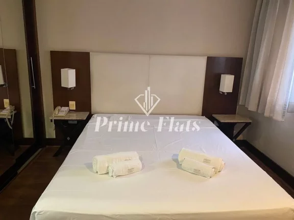 Imagem Flat disponível para venda no Transamérica Prime International Plaza, com 26m², 1 dormitório e 1 vaga