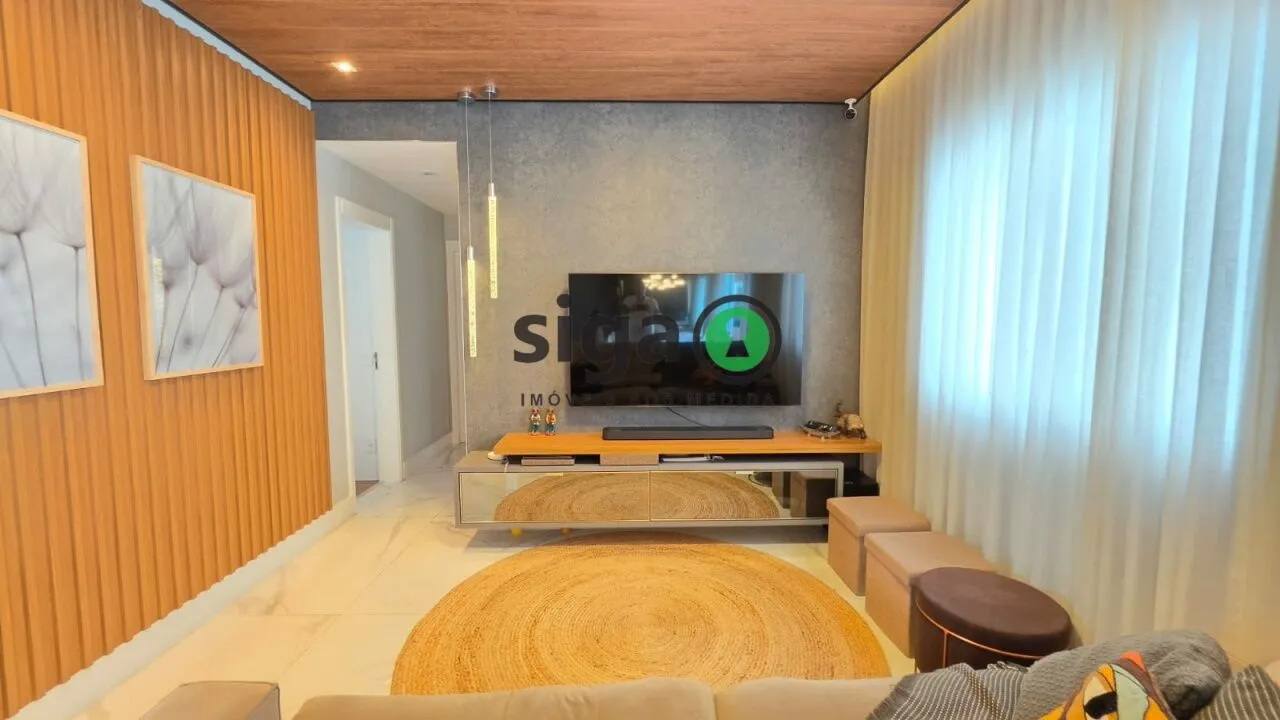 Imagem Apartamento à venda no Brooklin com 117m², 3 suítes, varanda gourmet, andar alto e lazer completo