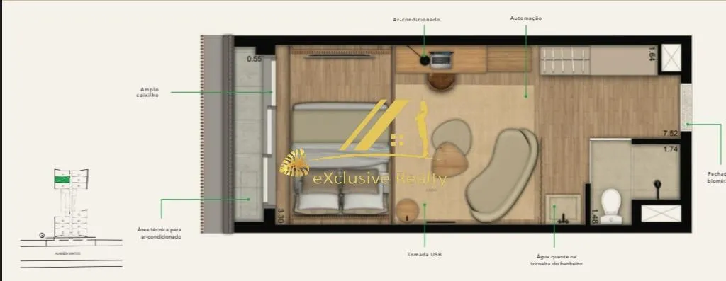 Imagem Apartamento RESIDENCIAL em São Paulo - São Paulo, Cerqueira César