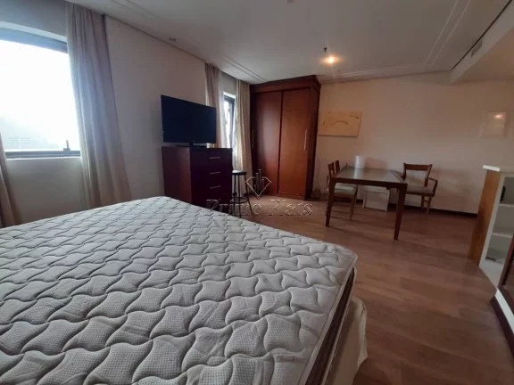 Imagem Flat disponível para venda no Meliá Jardim Europa no Itaim Bibi, com 29m², 1 dormitório e 1 vaga