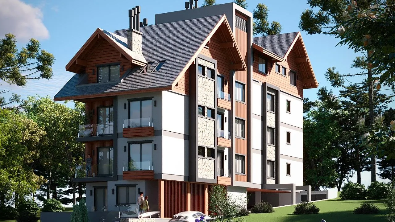 Foto do imóvel Apartamento à venda em Gramado, Centro, com 2 quartos, 94.05m2