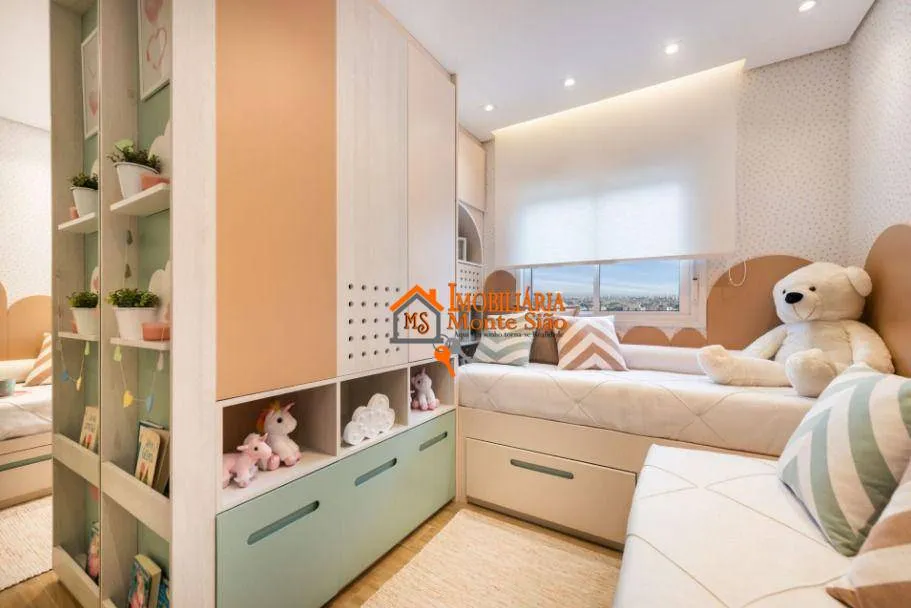 Imagem Apartamento com 2 dormitórios à venda, 43 m² por R$ 415.000,00 - Vila das Bandeiras - Guarulhos/SP