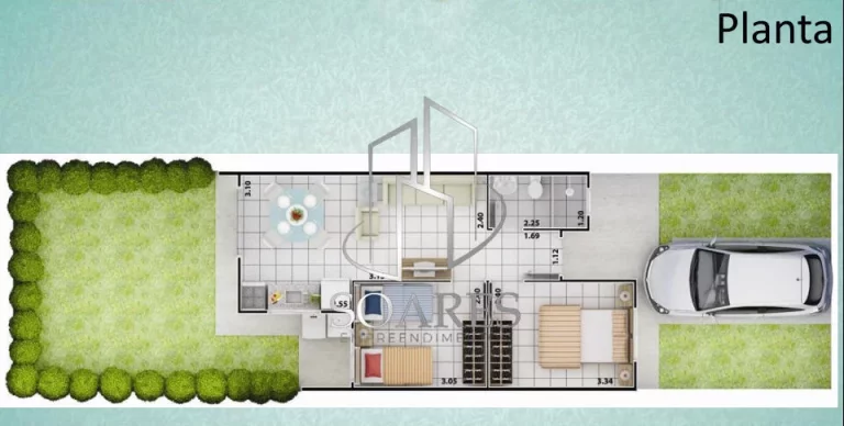 Imagem Condomínio Rios do Para - casas de 2/4 em Condomínio com quintal - Aceita financiamento