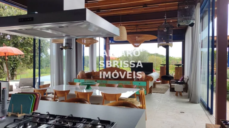Imagem Casa com 6 suítes no Condomínio Fazenda Boa Vista em Porto Feliz SP. Gostou venha conhecer pessoalmente