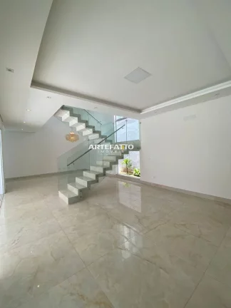 Imagem Casa de condomínio à venda, no Residencial São Vicente, em Franca, Chácara Espraiado, com 4 quartos, 306m2