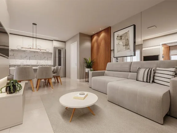 Imagem Apartamento 2 quartos novo. Bairro Boa Vista em Curitiba.