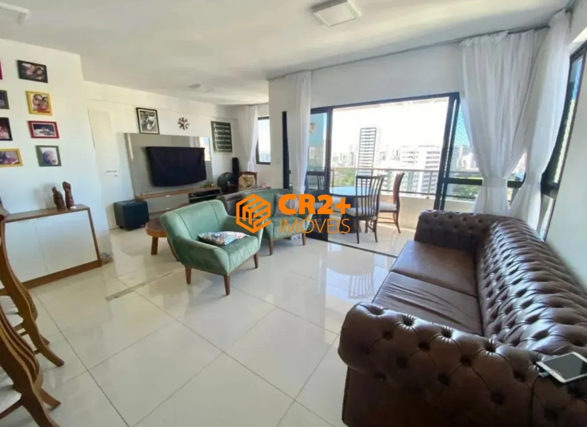 Imagem Vendo apartamento MOBILIADO lindo com 3 quartos em Setúbal/ Boa Viagem