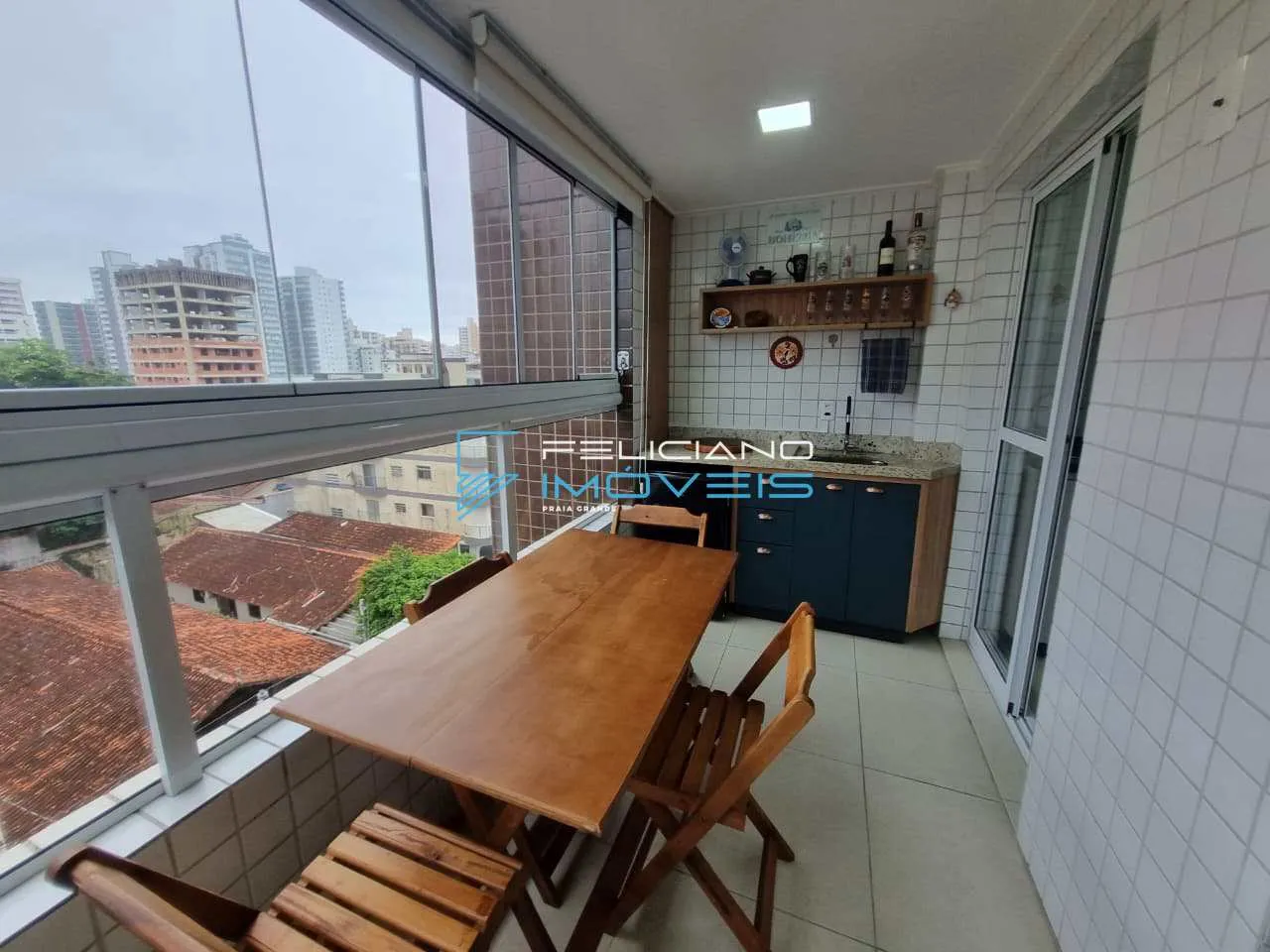 Imagem Apartamento com 2 quartos, Ocian, Praia Grande - R$ 635 mil, Cod: 7287