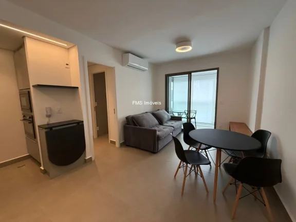 Imagem Apartamento com 1 dormitório na Avenida Indianópolis.