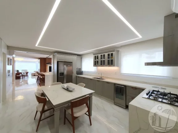 Imagem Apartamento FRENTE MAR Luxo com 4 Suítes e 4 Vagas de Garage