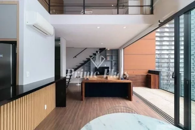 Imagem Flat disponível para venda no FL Residence na Vila Olímpia, com 100m², 1 dormitório e 2 vagas