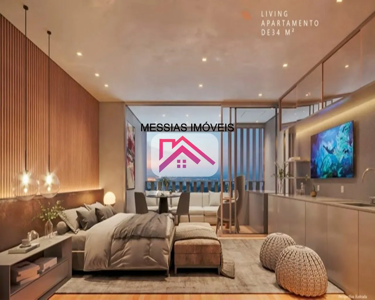 Imagem APARTAMENTOS DE 1 E 2 DORMITÓRIOS E 1 VAGA - JK SQUARE ITAIM