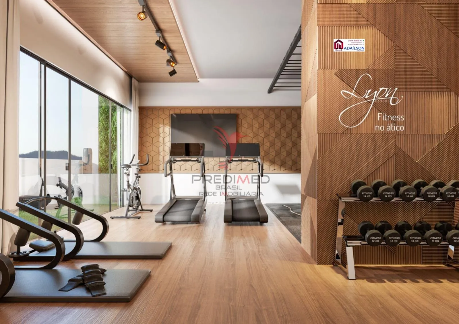 Imagem Apartamentos no Edifício Lyon Residence - Em São Jose - Floripa SC