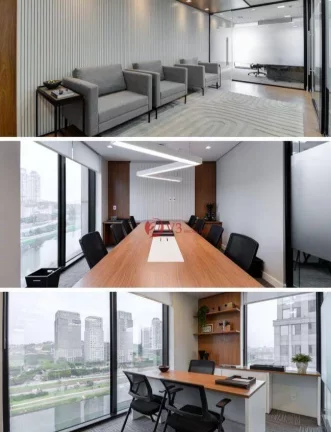 Imagem Andar Corporativo para alugar, 340 m por R$ 43.250,00/mês - Cidade Monções - São Paulo/SP