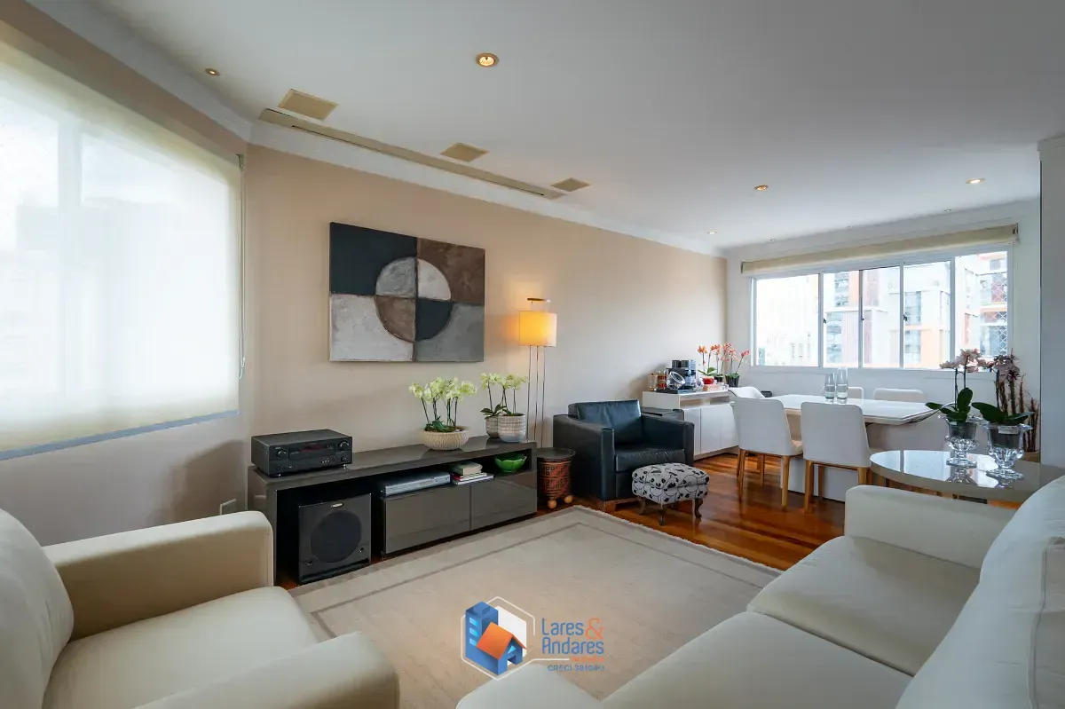 Imagem Apartamento para venda em Itaim Bibi com 3 quartos, sendo 1 suíte, 132m²