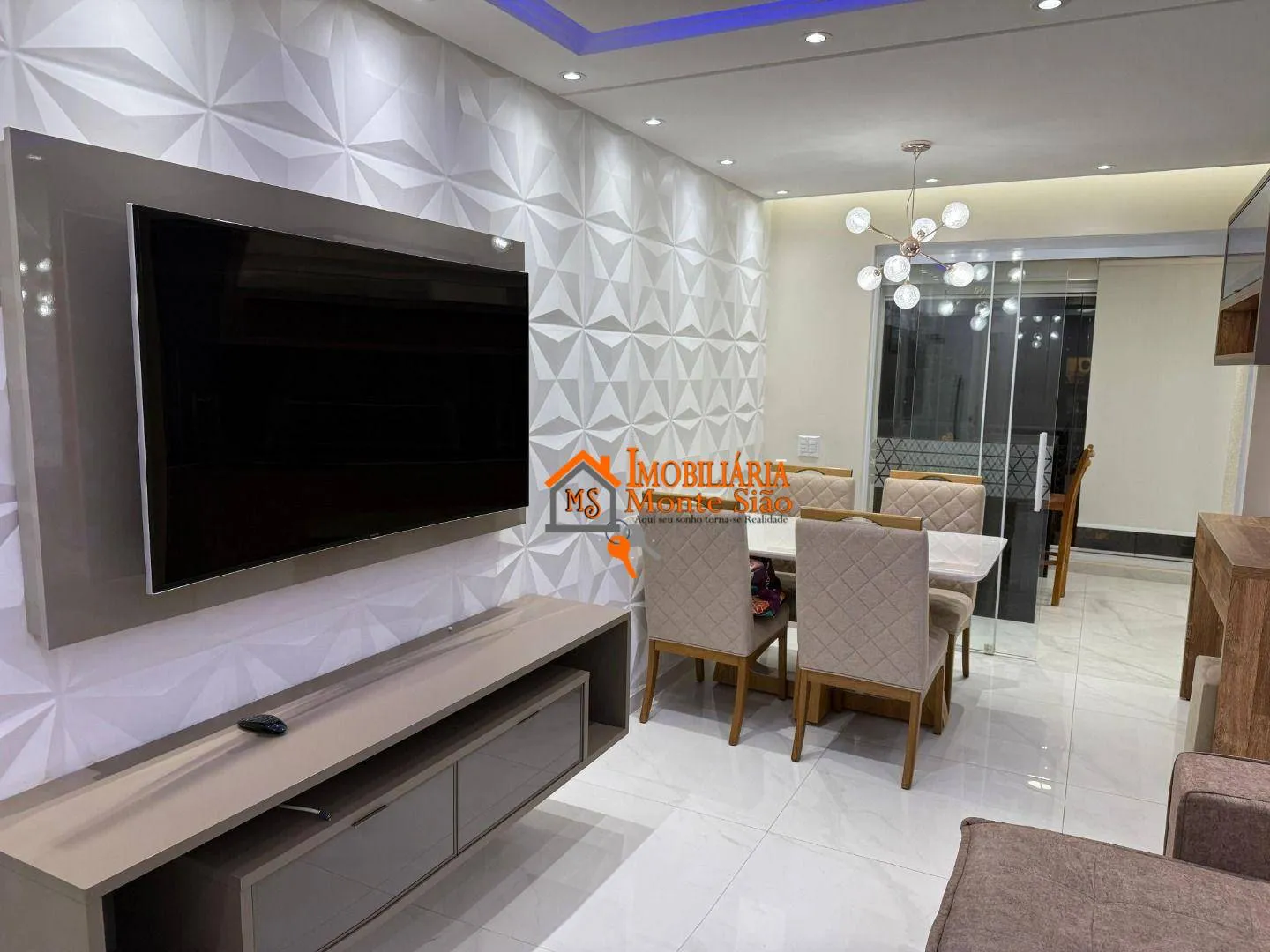 Foto do imóvel Apartamento com 2 dormitórios para alugar, 66 m² por R$ 6.500,00/mês - Jardim Flor da Montanha - Guarulhos/SP
