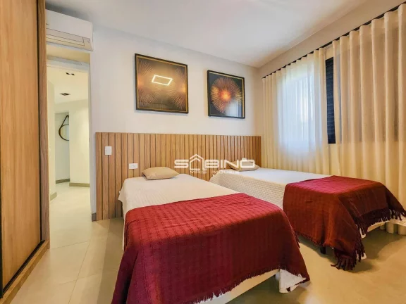 Imagem Apartamento à venda, com 5 Dormitórios 3 Suítes, 176 m² quadra de Tênis, em Riviera de São Lourenço - Bertioga SP