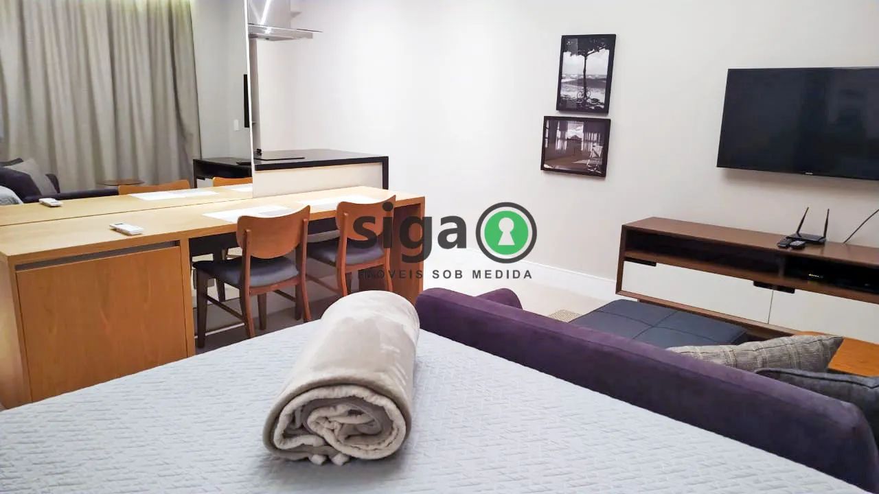 Imagem Apartamento á Venda no Brooklin- 1 quarto, 43m²