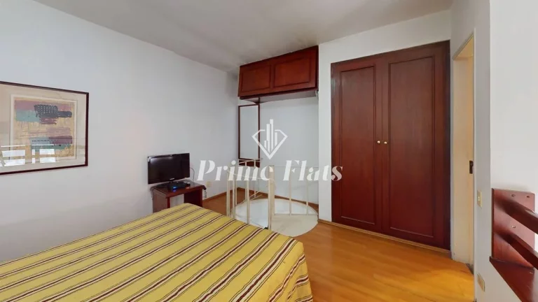 Imagem Flat disponível para venda no Place Vendome Flat Service em Moema, com 52m², 1 dormitório e 1 vaga