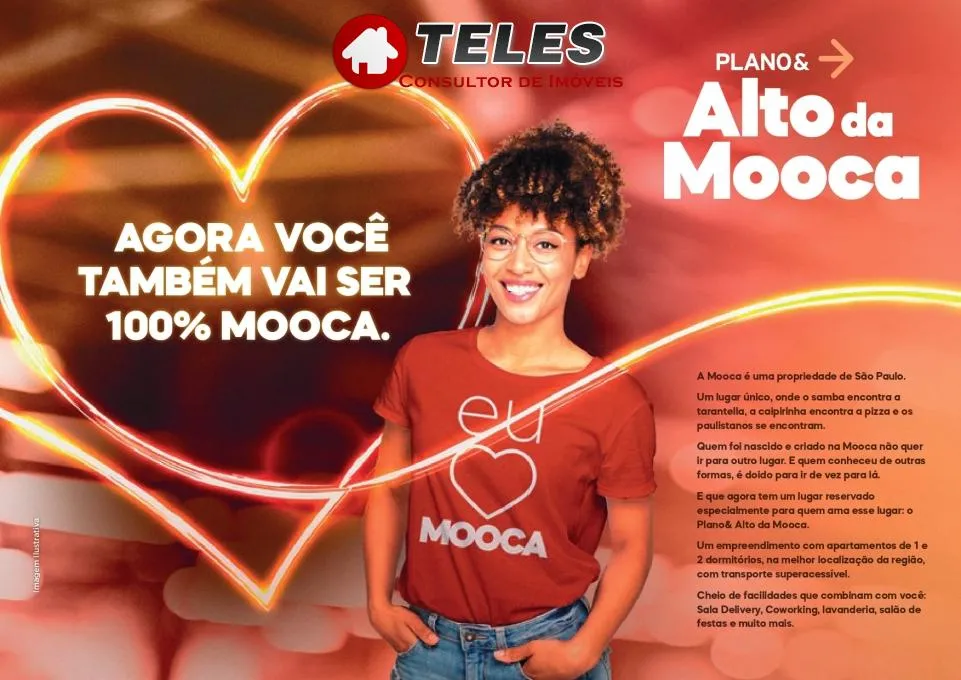 Imagem Apartamentos de 1 e 2 dorms. no alto da Mooca.