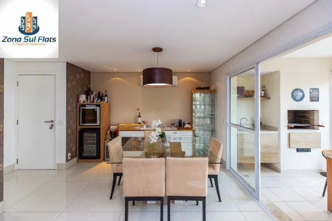 Imagem Apartamento à Venda No Campo Belo Com 3 Dormitórios Sendo 1 Suíte, Varanda Gourmet e 2 Vagas