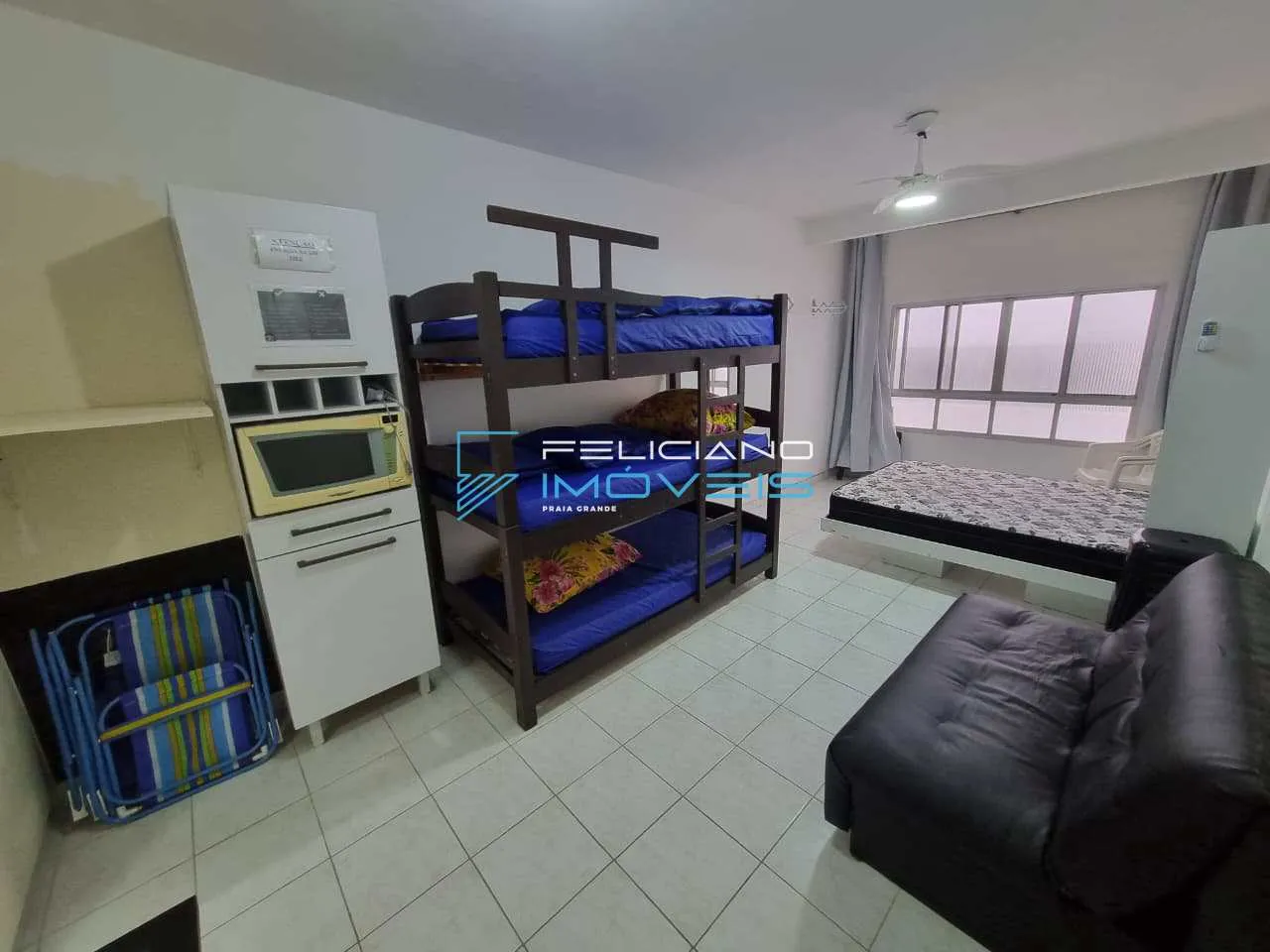 Imagem Kitnet com 1 quarto, Real, Praia Grande - R$ 195 mil, Cod: 7550