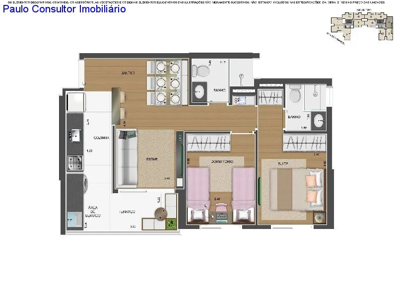 Imagem Condomínio Upside Diadema, apartamento à venda com 2 quartos em Diadema SP
