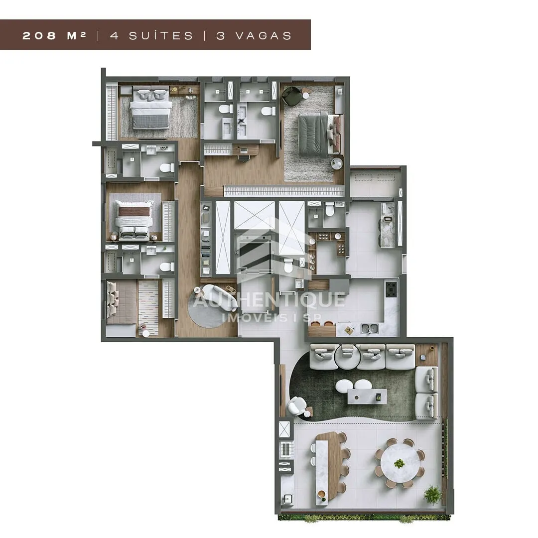 Imagem NUV MOEMA - Apartamento no bairro Moema à venda!