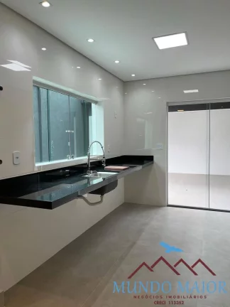 Imagem Sobrado novo 180m2 - 3 dormitorios e 2 vagas e 1 suite - R$ 750.000.00