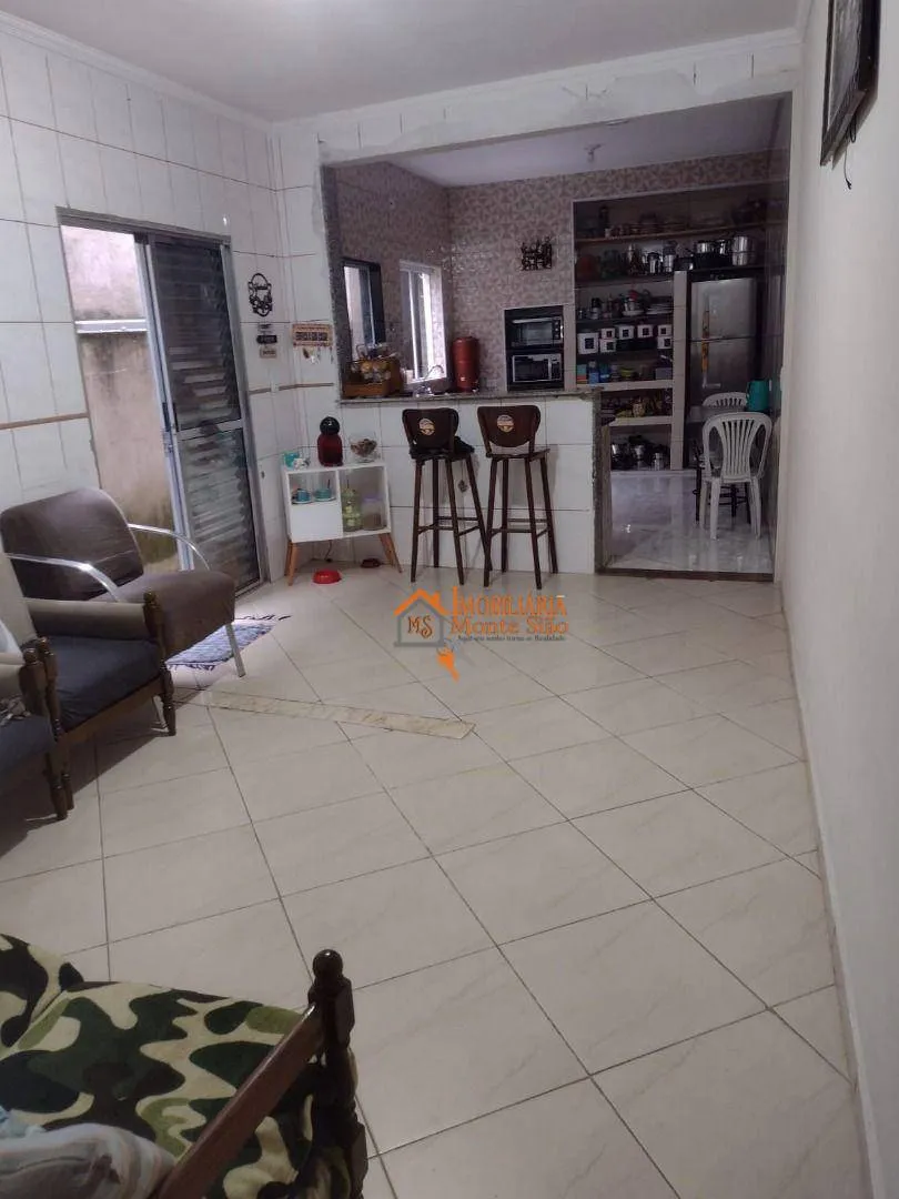 Imagem Sobrado com 4 dormitórios à venda, 120 m² por R$ 350.000,00 - Vila Rica - Guarulhos/SP