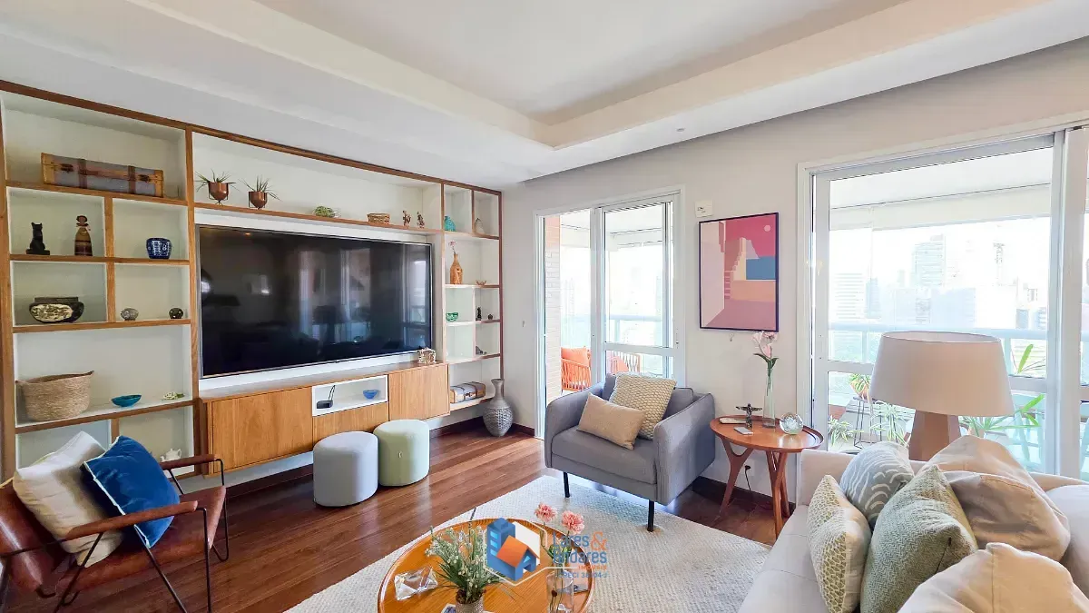 Imagem Apartamento para venda em Brooklin com 3 quartos, sendo 3 suítes, 130m²