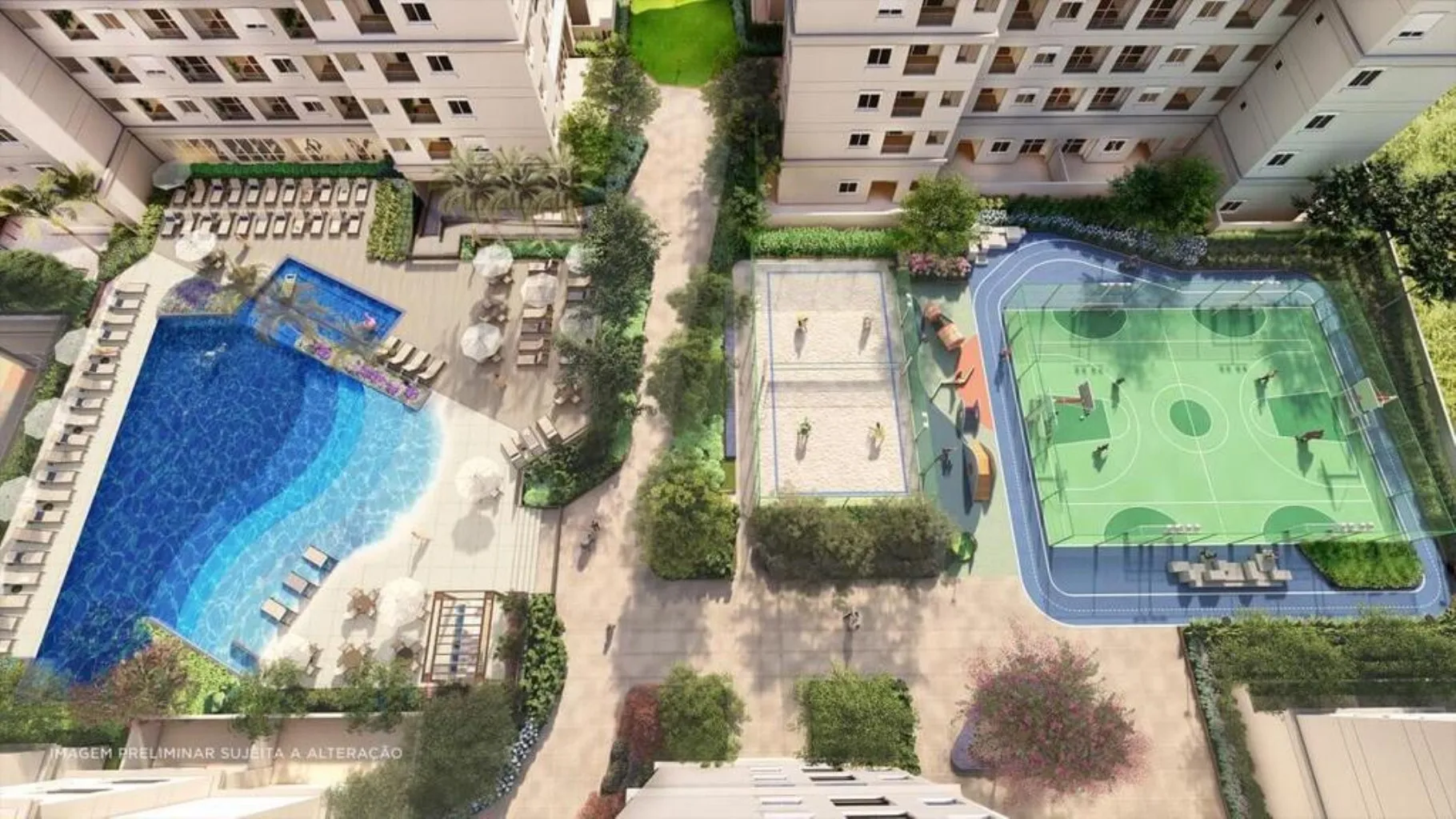 Foto do imóvel Condomínio Blue Home Resort Jockey, apartamento com 2 quartos a venda em Butantã São Paulo SP
