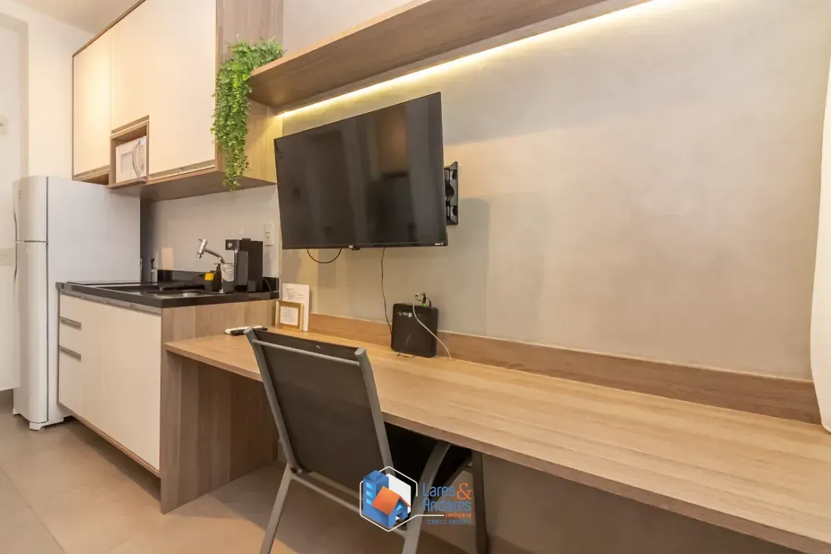 Imagem Studio para venda em Pinheiros com 1 quarto, sendo 1 suíte, 28m²