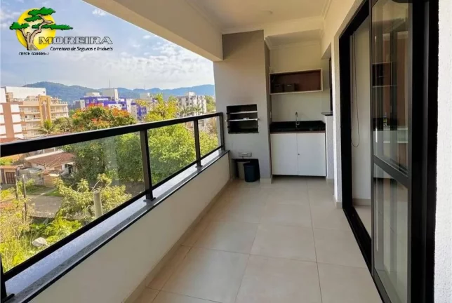 Foto do imóvel APTO 87,54M², SACADA GOURMET, 2 SUITES E 2 VAGAS BEM LOCALIZADO EM UBATUBA