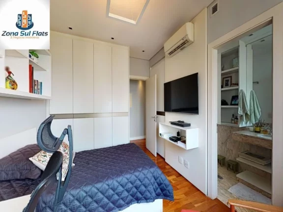Imagem Apartamento à Venda Em Alto de Pinheiros Com 3 Suítes e 5 Vagas