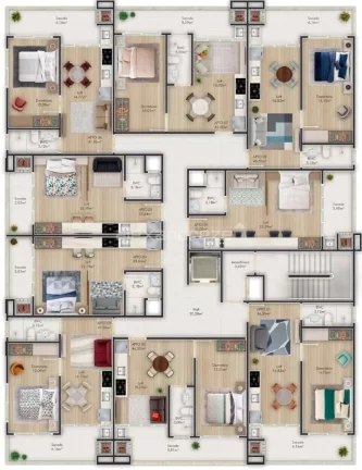 Imagem Loft Semi Mobiliado