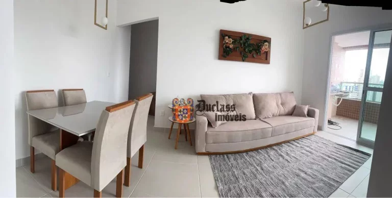Foto do imóvel Apartamento com 2 dormitórios à venda, 70 m² por R$ 530.000,00 - Aviação - Praia Grande/SP