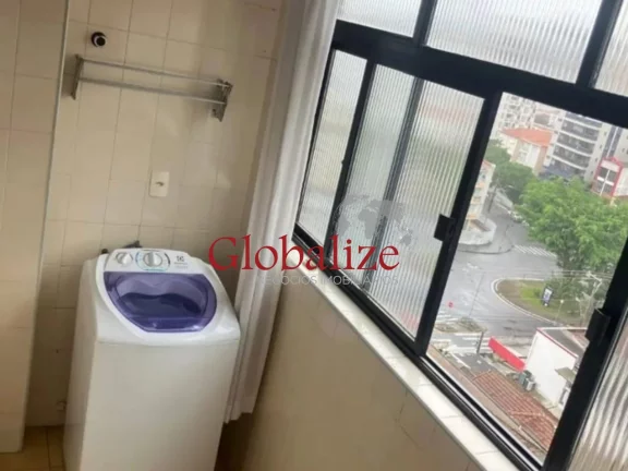 Imagem Apartamento à venda com 60m², 1 quarto, elevador, garagem, portaria por R$420.000,00 na Pont da Praia em Santos