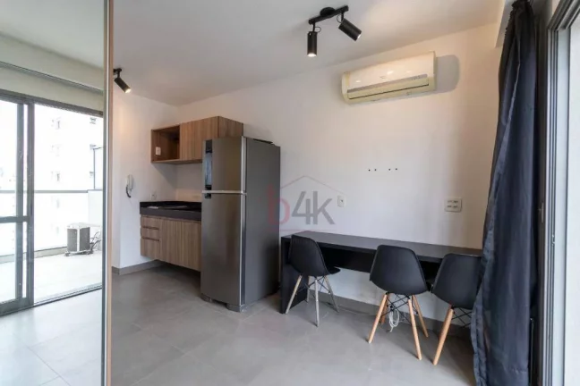 Imagem Studio 44m² no Brooklin: Terraço Privativo, Vaga e Depósito no VN Álvaro Rodrigues