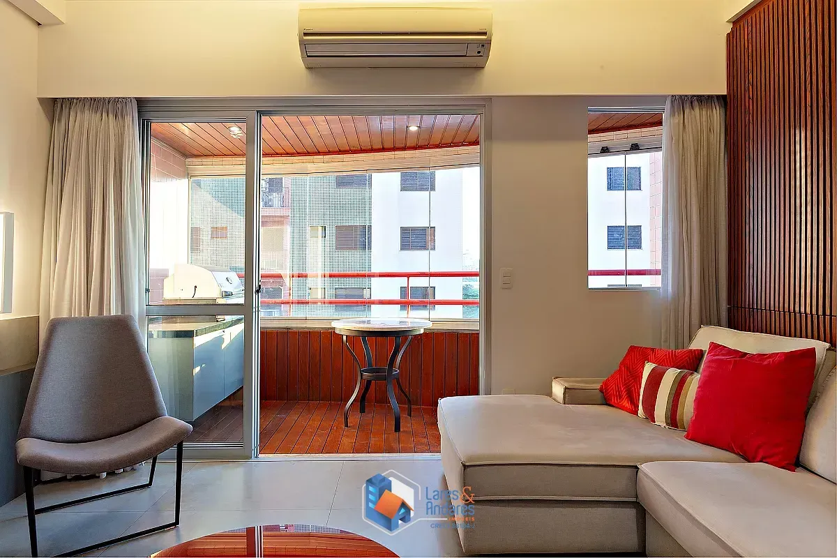 Imagem Apartamento para venda em Indianópolis com 2 quartos, sendo 1 suíte, 90m²