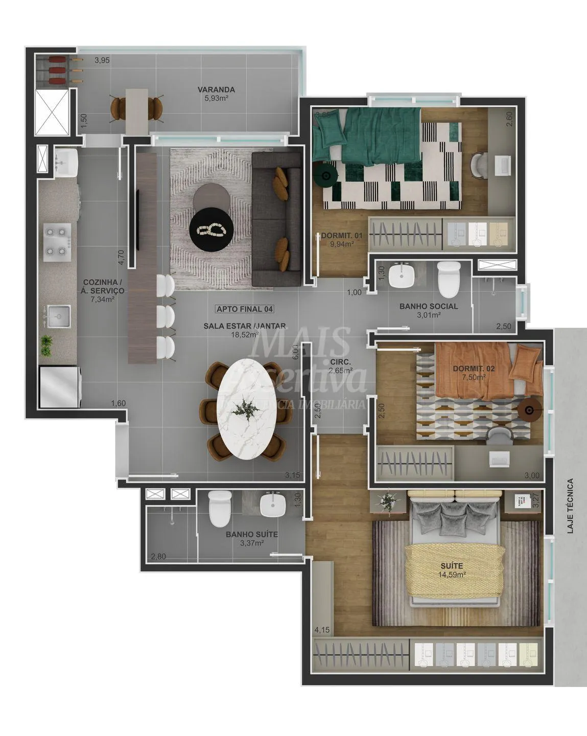 Imagem Apartamento para venda em São Leopoldo Bairro Jardim América