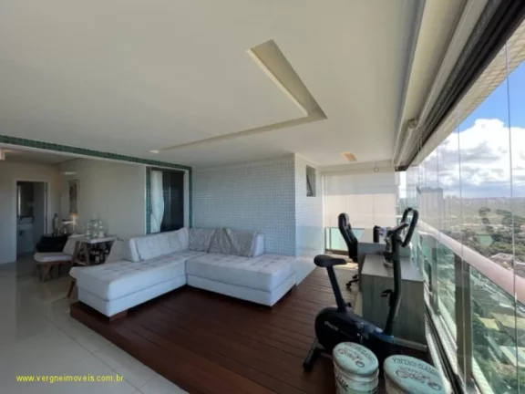 Imagem Apartamento de Alto Padrão com Vista Mar ? 3 Suítes à Venda no Ed. Biarritz, Patamares
