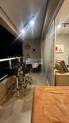 Imagem Apartamento de 3 Dormitórios com Varanda Gourmet no Condomínio Edifício Santa Mônica, no bairro São Sebastião, em Uberaba