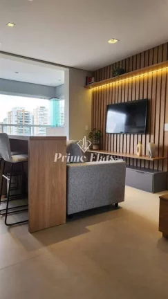 Imagem Flat disponível para venda no Op Art Ibirapuera na Vila Clementino, com 55m², 1 dormitório e 1 vaga de garagem